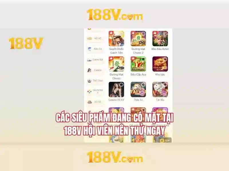 188v c – Sản phẩm và dịch vụ chính